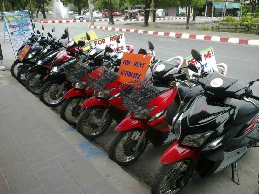 Cho thuê xe máy tại Quy Nhơn