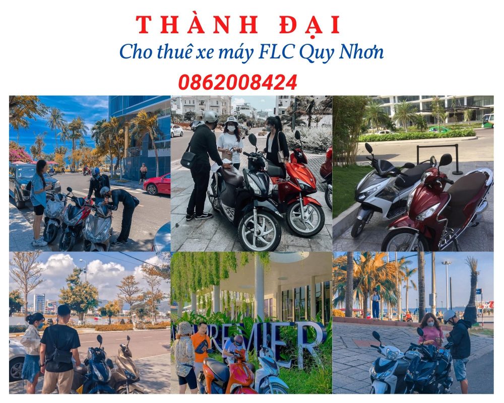 Thành Đại – địa điểm cho thuê xe máy FLC Quy Nhơn 