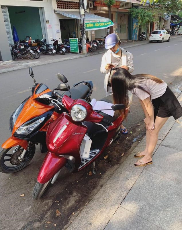 Anh Sang - cho thuê xe máy tại ga Diêu Trì